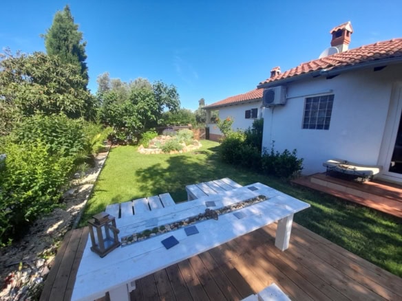 Haus Rovinj beide Häuser mit Garten