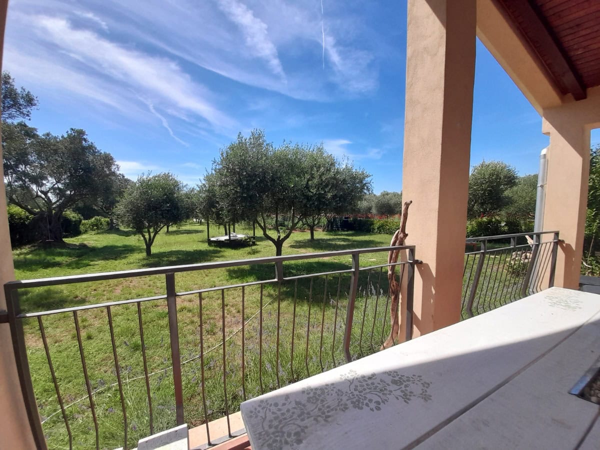 Haus Rovinj Blick von Terrasse