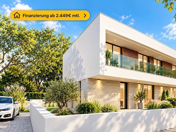 Moderne Villa mit Finanzierungsangebot