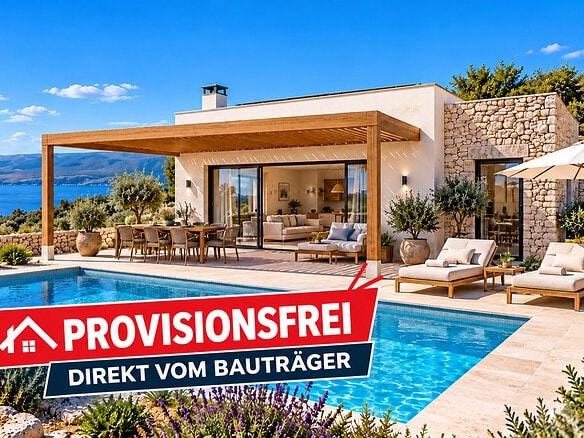 Luxusvilla mit Meerblick und Pool